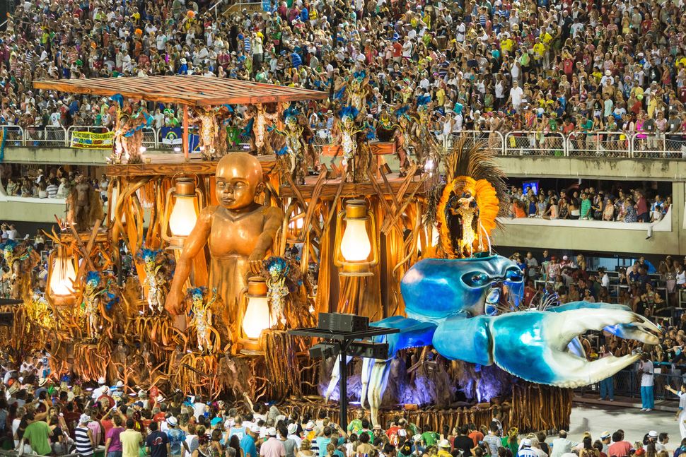 Carnaval carioca - The samba parade in Rio