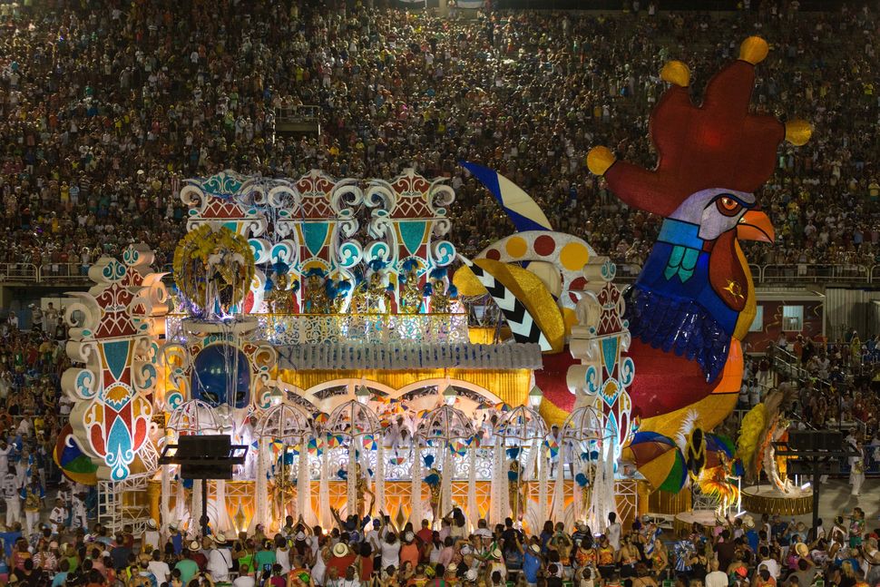 Carnaval carioca - The samba parade in Rio