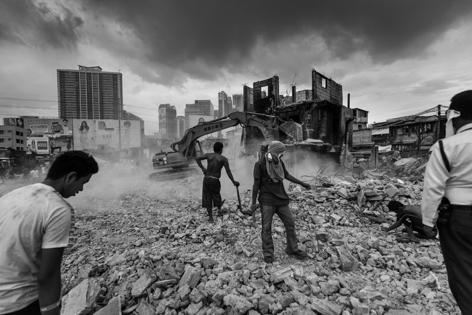 Demolition site, Guadalupe, Makati, Manila City
