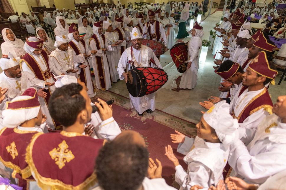Ethiopian wedding in Cairo