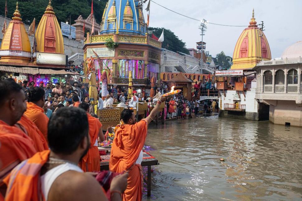 Haridwar -One with Mother Ganga; Bathing at Har Ki Pauri ghat