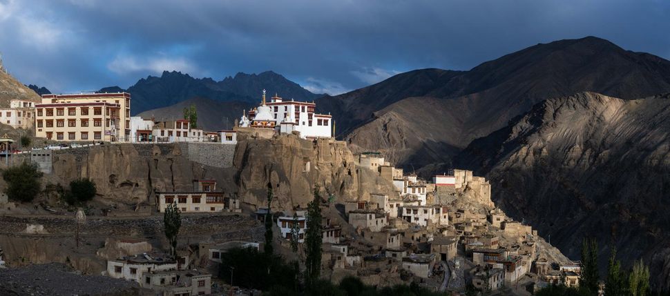Lamayuru monastery panorama