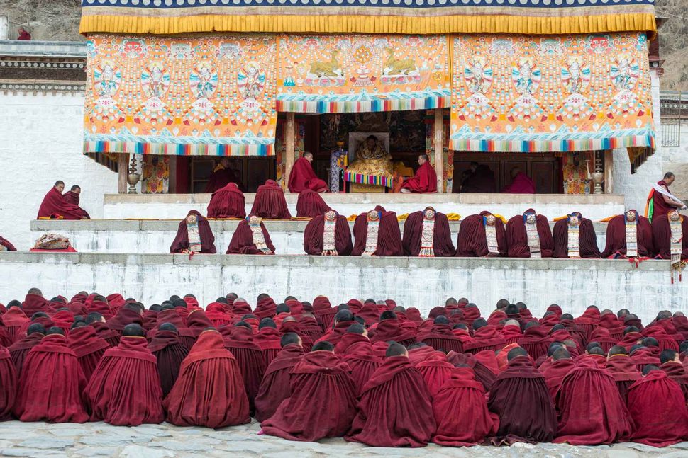 Monlam - Tibetan New Year 2018; Labrang monastery, Gansu, China