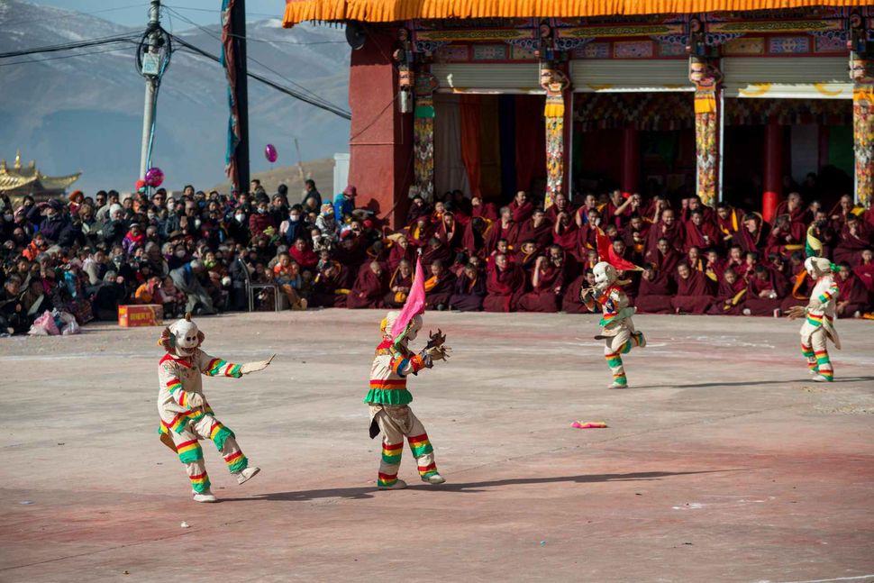 Monlam - Tibetan New Year 2018; Manyi Bon monastery, Aba, Sichuan, China