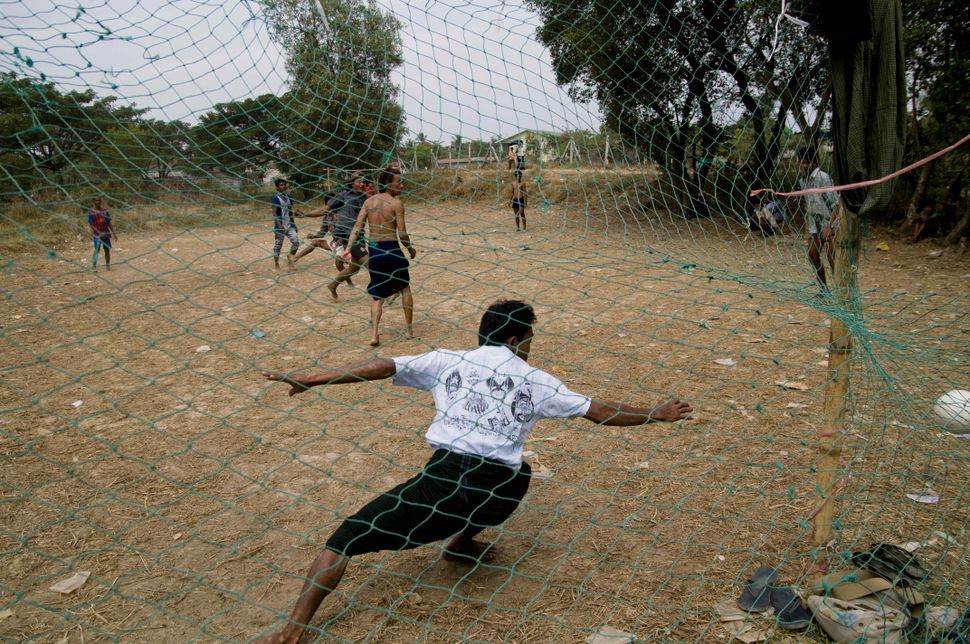Football match at Dalah