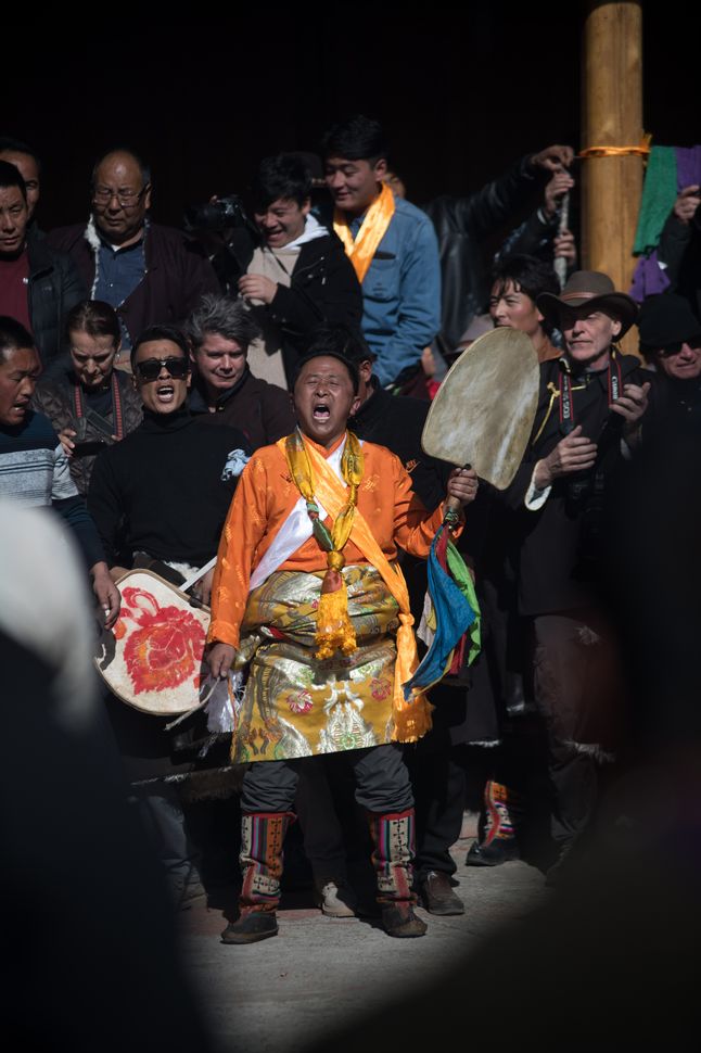 Shaman dance - Yangjia village, 13.02.2019