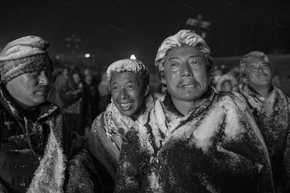 The third day of Monlam: The display of butter sculptures/Labrang by night
