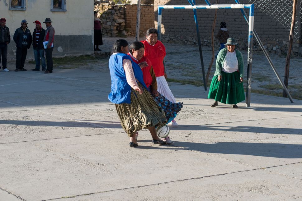 Women´s football tournament, Isla del Sol, Bolivia